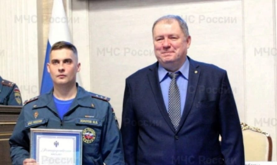 Работу начальника пожарно-спасательного гарнизона Краснозерского района оценил губернатор