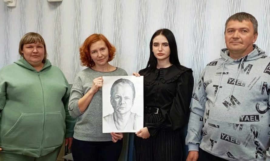 Портрет хирурга в подарок Краснозерской ЦРБ