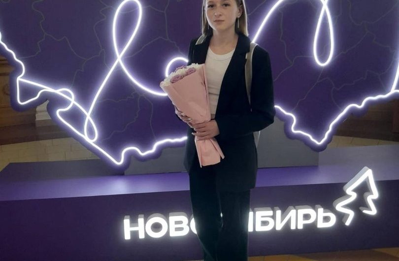 На губернаторском приеме «Золотые надежды России» побывала выпускница Веселовской школы