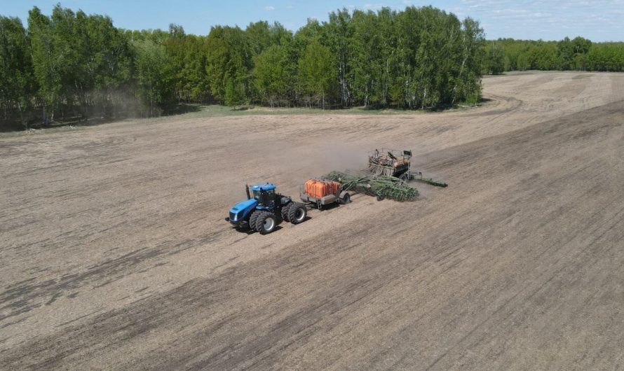 Сельскохозяйственные товаропроизводители Краснозерского района продолжают посевную кампанию