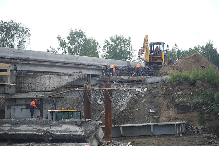 Сразу два моста на трассе «Новосибирск – Кочки – Павлодар» после капитального ремонта введут в эксплуатацию осенью по нацпроекту БКД