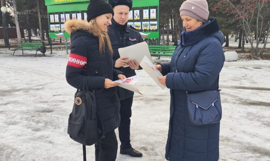 В Краснозерском участковые и дружинники провели акцию по борьбе с телефонными мошенниками