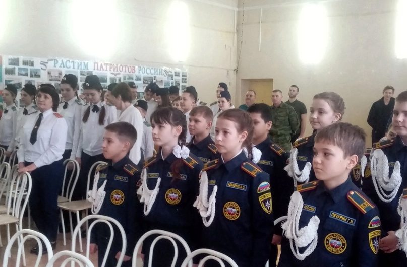 В Краснозерском состоялся военно-патриотический слет кадетов»Отечества достойные сыны»