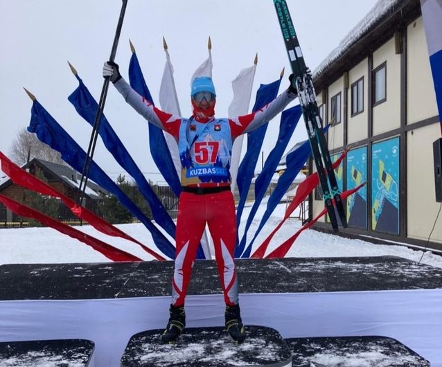 Краснозерский лыжник стал участником Всероссийского лыжного марафона