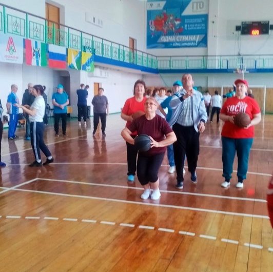В Краснозерском районе стартовала летняя спартакиада пенсионеров