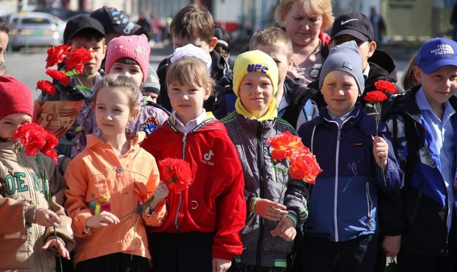 В Краснозерском прошел митинг «Голос войны» для самых юных жителей