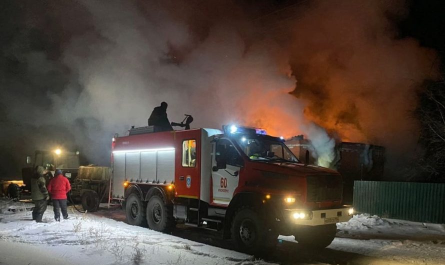 В селе Конево загорелся жилой дом