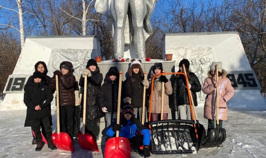 Кайгородские школьники приняли участие в акции «Обелиск»