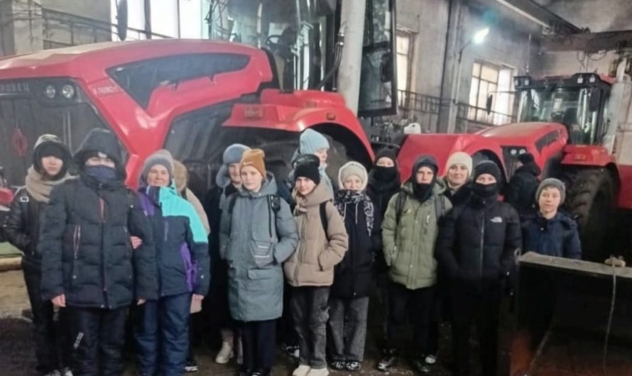 Ученики побывали в гостях в ООО “Совхоз Черемошинский”