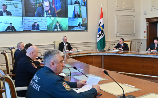 Губернатор Андрей Травников поручил продолжить усиленную профилактическую противопожарную работу в регионе