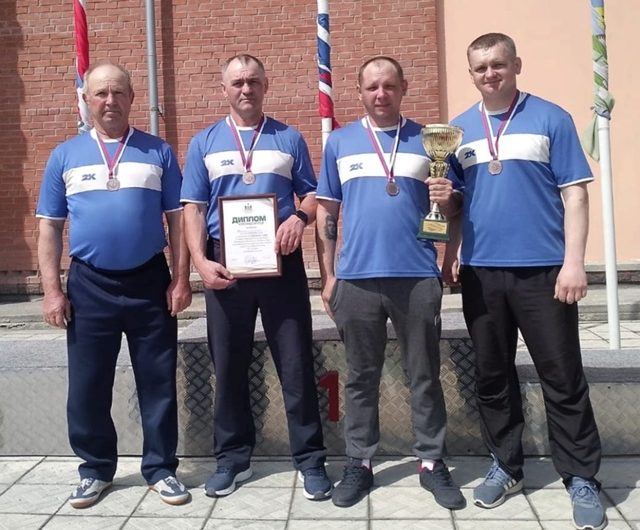 Команда Краснозерского района стала бронзовым призером XI летней спартакиады НСО по городошному спорту