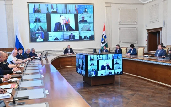 Сенатор Владимир Городецкий доложил Губернатору Андрею Травникову об итогах своей работы за 2024 год