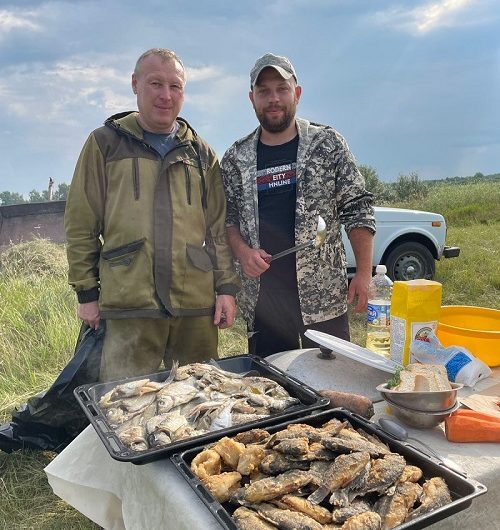 В Краснозерском прошли соревнования по рыбной ловле