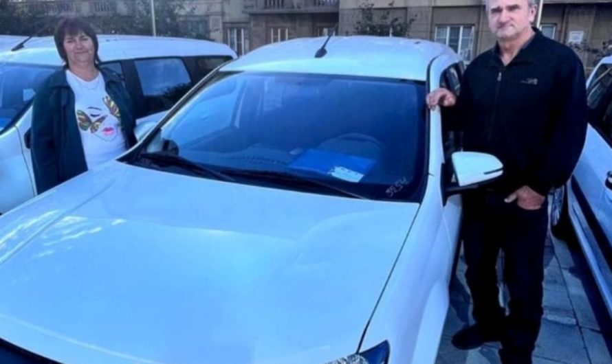 Многодетной семье из села Нижнечеремошное вручили автомобиль