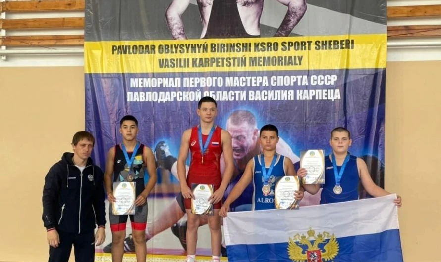 Спортсмен ДЮСШ стал бронзовым призером турнира по греко-римской борьбе в Павлодаре