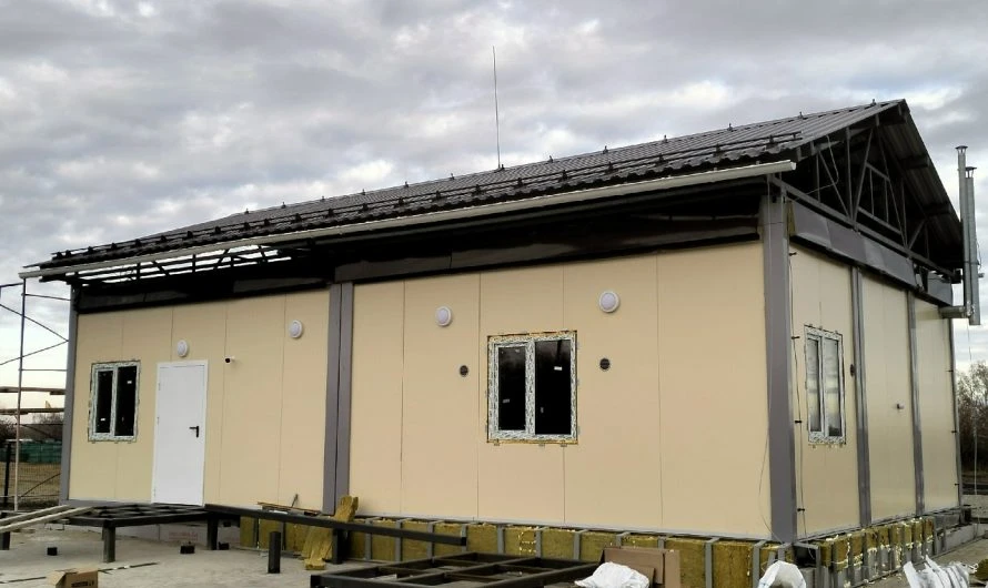 В селе Чернаки быстрыми темпами идет строительство ФАПа