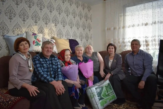 Сегодня 95-летний юбилей отмечает труженица тыла из р. п. Краснозерское