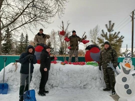 Краснозерский детский сад №6 к новогодним праздникам преобразился