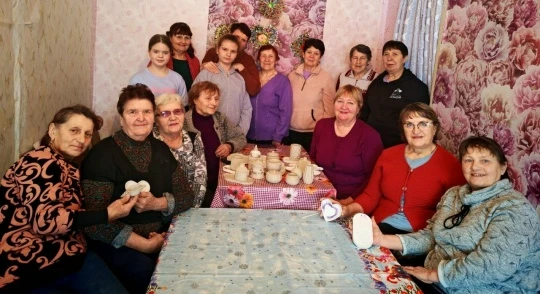 В селе Майское прошел мастер-класс для волонтёрского движения «По зову сердца».