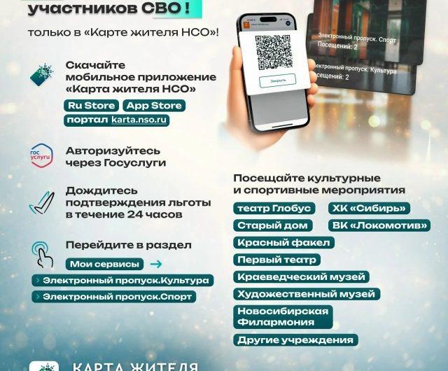 Электронный пропуск на мероприятия для участников СВО