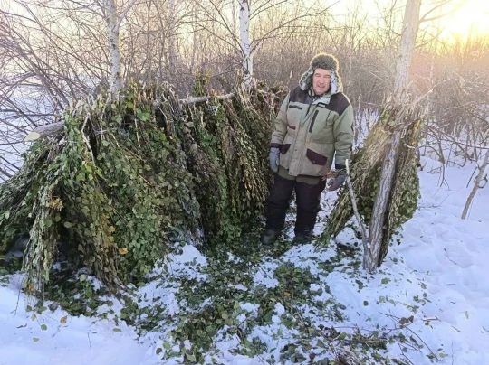 В Краснозерском районе охотники помогают косулям пережить зиму