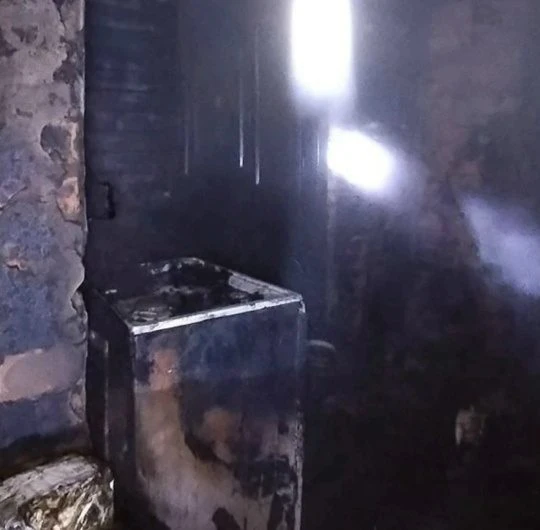В р. п.Краснозерское при пожаре в доме погибли супруги