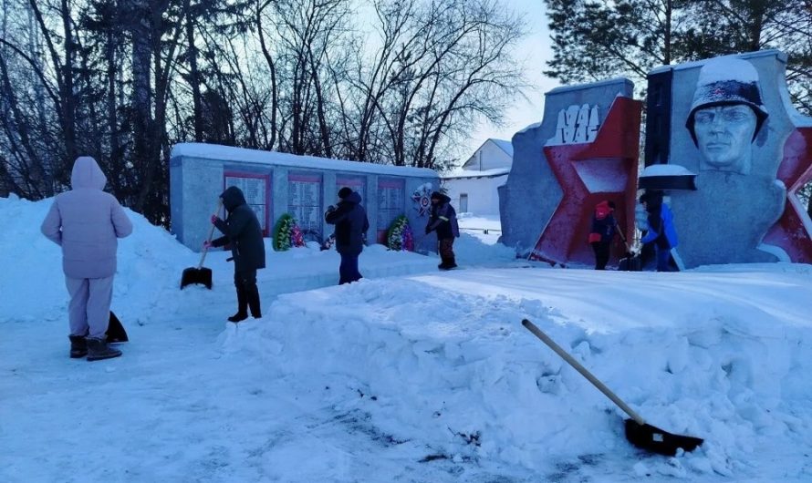 Работники Веселовского Дома культуры провели акцию «Дорога к аллее памяти»