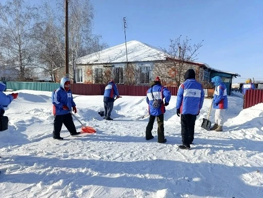 Снежный десант «Айсберг» высадился в селе Зубково