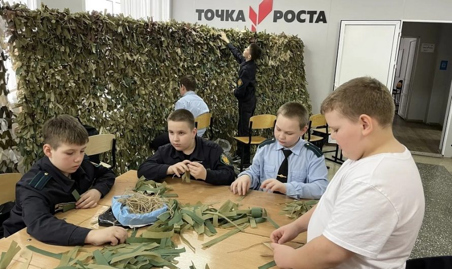 В преддверии праздника в Краснозерском лицее №1 провели акцию «Наши защитники Отечества»