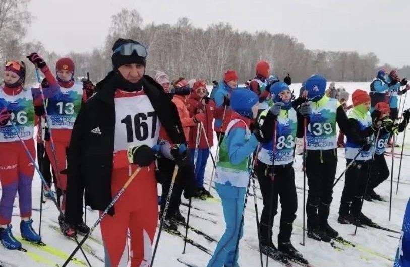 Краснозерские лыжники достойно выступили на областных соревнованиях в Убинском районе