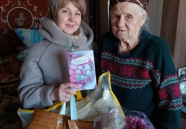 95-летний юбилей отметила жительница села Петропавловка