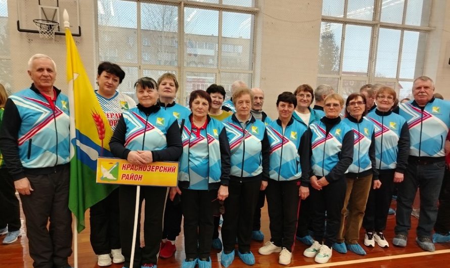 Ветераны Краснозерского района вышли в финал областной спартакиады по всем видам спорта