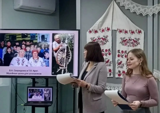 В Краснозерском художественно-краеведческом музее прошло мероприятие, посвященное 100-летию со дня рождения В. Н. Свириденко, чье имя неразрывно связано с историей нашего района