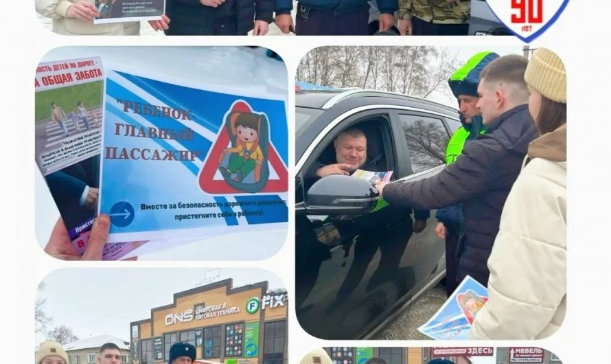 В рамках профилактики детского дорожно-транспортного травматизма на территории Краснозерского района прошла акция «Ребенок – главный пассажир!»