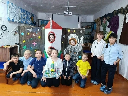 В преддверии Дня космонавтики Коневский краеведческий музей провёл познавательное мероприятие для школьников