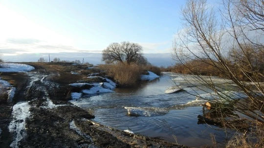Весна в селе Локтенок
