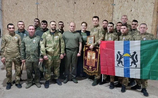 Военнослужащие из Новосибирской области отмечены региональными наградами в зоне СВО