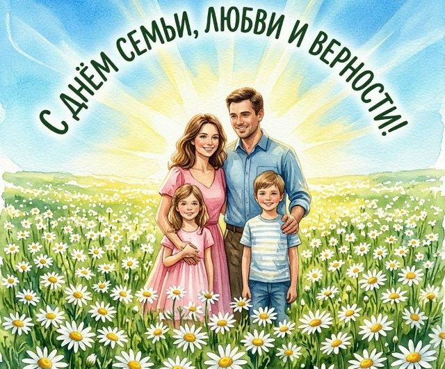 С Днем семьи, любви и верности!