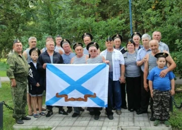 В р. п. Краснозерское отметили День Военно-Морского Флота.