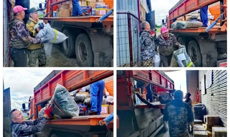Краснозерский район отправил очередную партию гуманитарной помощи бойцам СВО