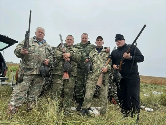 В Краснозерском районе сегодня открылась осенняя охота на водоплавающую дичь